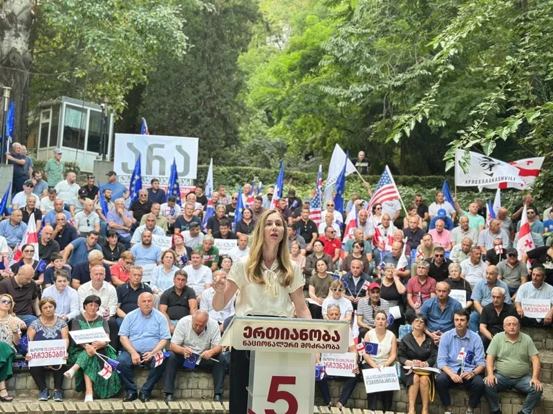 თინა ბოკუჩავა - ზოგმა ვერ გაუძლო ცდუნებას, „ნაციონალური მოძრაობა“ კი 4 ოქტომბერსაც იქნება ბრძოლის წინა ხაზზე - შევიკრიბეთ, რათა ვუთხრათ არა, რუსულ სპეცოპერაციას და ვიბრძოლოთ თავისუფალი საპარლამენტო არჩევნებისთვის