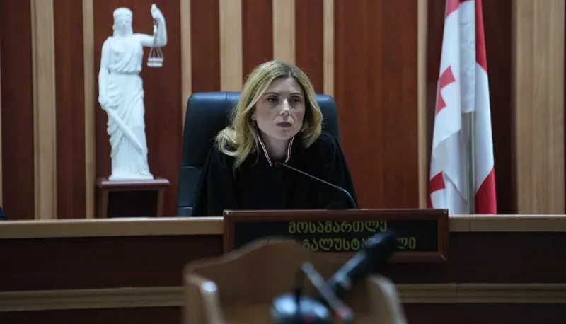ანდრო ჭიჭინაძის ადვოკატი მოსამართლე ნინო გალუსტაშვილს - მოგიწოდებთ, სახე შეინარჩუნოთ და ირონიული სახე ნუ იქნება, როცა მე და ჩემი კოლეგები, სინდისის პატიმრები დასკვნით სიტყვას წარმოვთქვამთ