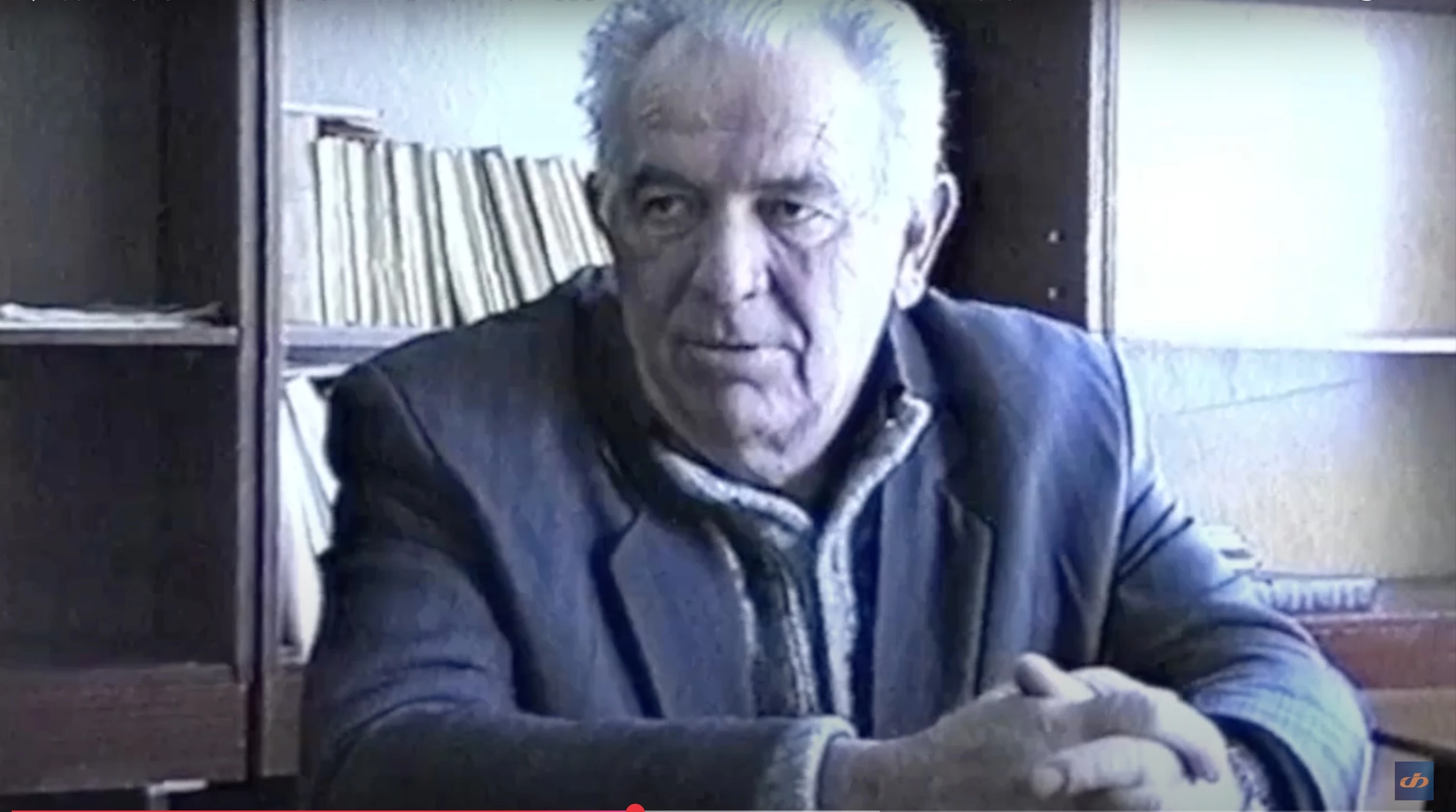 ჯუბო ყიფიანი.  ქარელის 1 სკოლის დირექტორი.  1998 წ.   "თრიალეთის" არქივიდან.