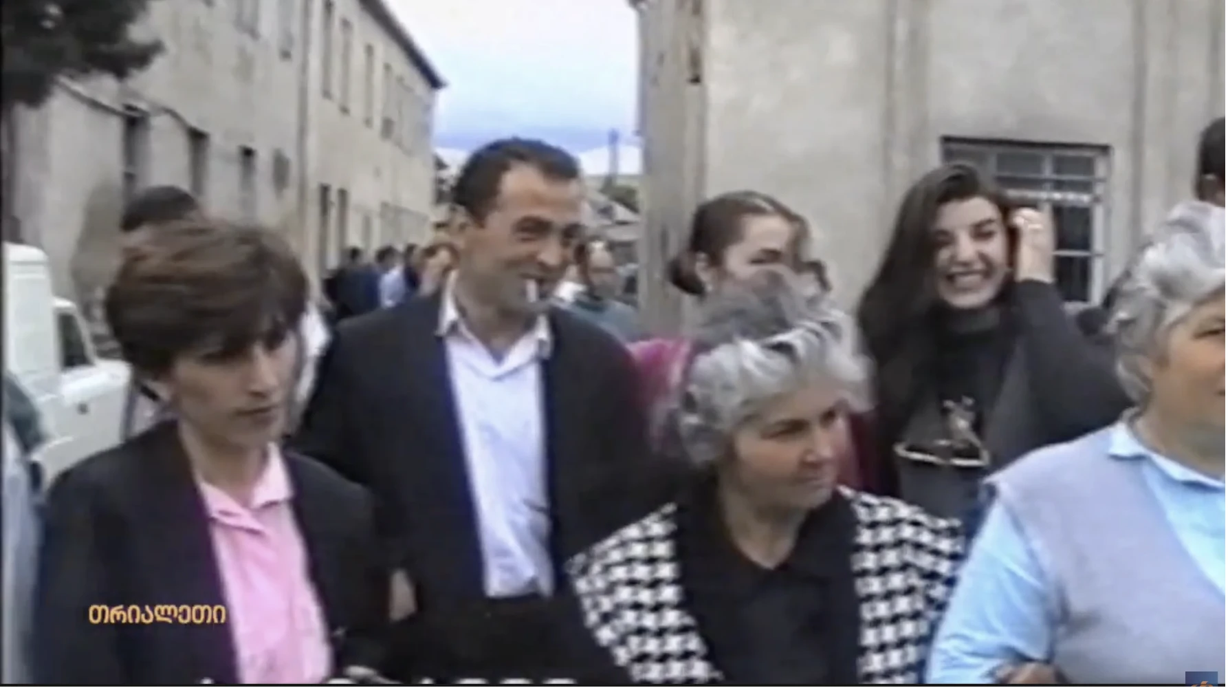 ზეიმი ქარელში.  1996 წ.   თრიალეთის არქივი.