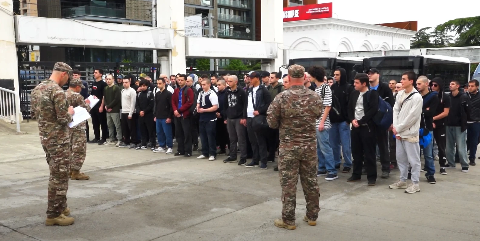 სამხედრო სამსახურში 6 თვის ვადით გაწვეულმა პირებმა საწყისი საბრძოლო მომზადების გავლა დაიწყეს