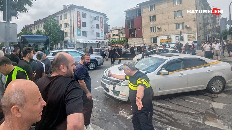 ავარია ბათუმში, დაშავდა რამდენიმე ადამიანი