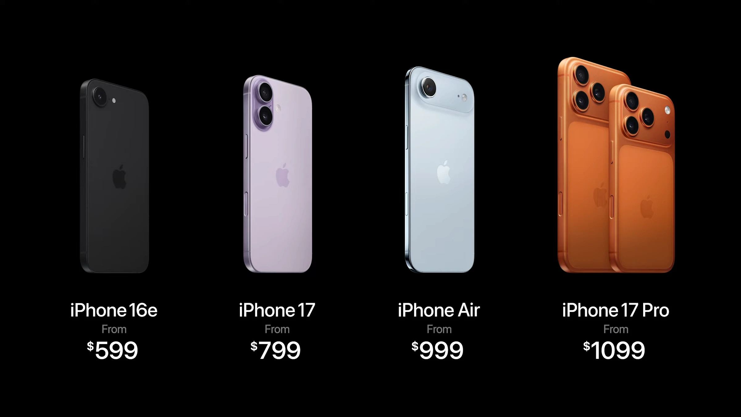 რა ღირს ახალი iPhone 17 - Apple-მა რვა ახალი პროდუქტი წარადგინა