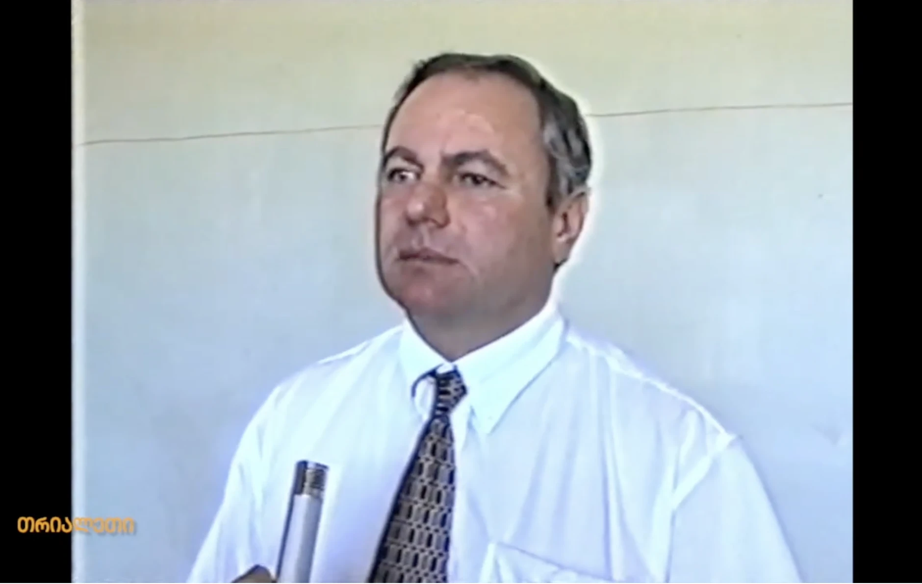 თამაზ თხელიძე. პარლამენტის დეპუტატი ქარელიდან. 1997 წ.