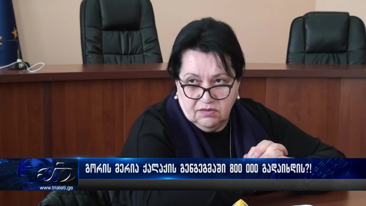 გორის მერია ქალაქის გენგეგმაში 800 000 გადაიხდის?!