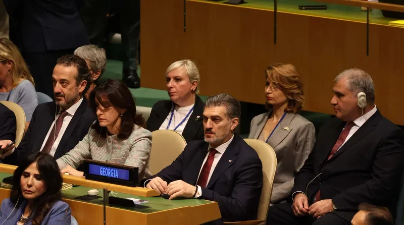მიხეილ ყაველაშვილი გაეროს გენერალური ასამბლეის მე-80 სესიის გენერალური დებატების გახსნას დაესწრო