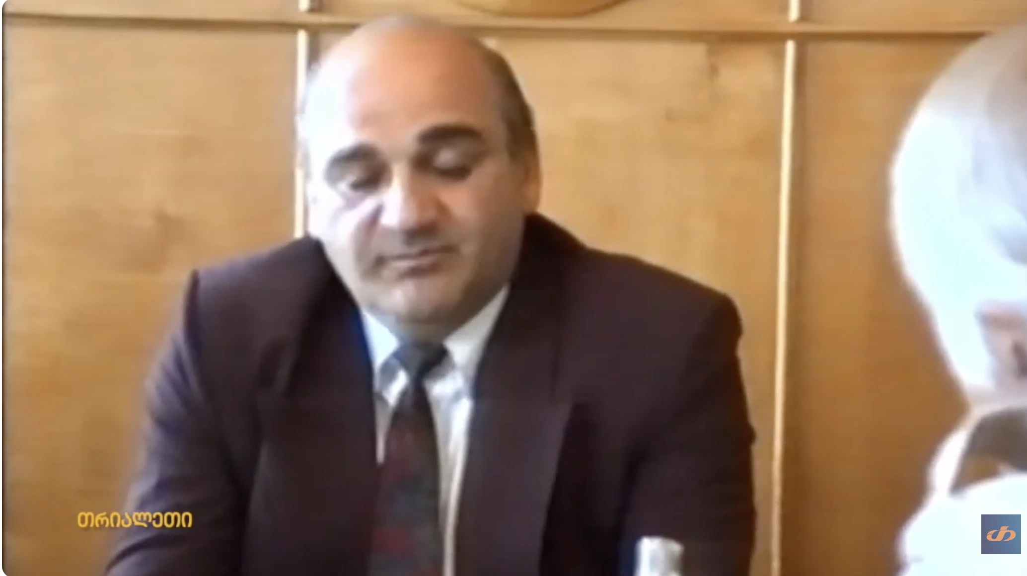 თემურ გოჩაშვილი.   ტელე რაუნდი.  1994 წელი.   "თრიალეთის" არქივიდან.