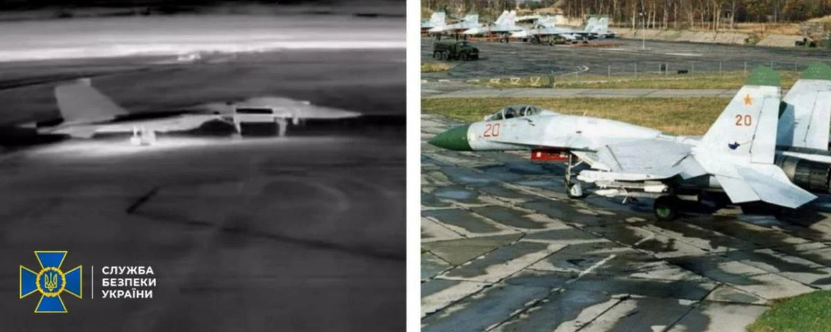 უკრაინის უსაფრთხოების სამსახურის ინფორმაციით, ოკუპირებულ ყირიმში „სუ-27“ ტიპის ორი რუსული თვითმფრინავი გაანადგურეს