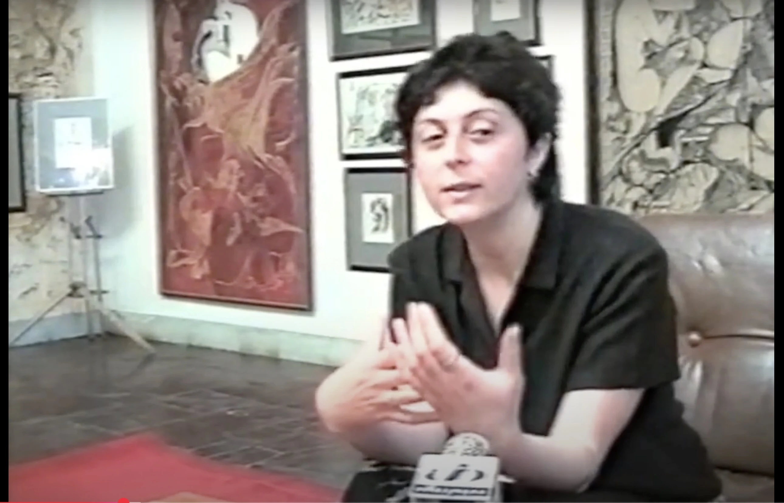 რუსუდან ფეტვიაშვილი. 2003 წელი. "ნაცნობი სახეები". "თრიალეთის" არქივიდან.