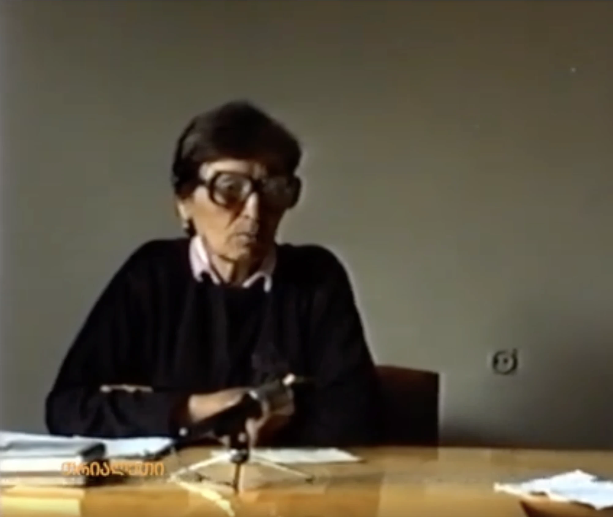 ლილი მაზმიშვილი.  ქარელი.  1995 წ.  "თრიალეთის" არქივიდან.
