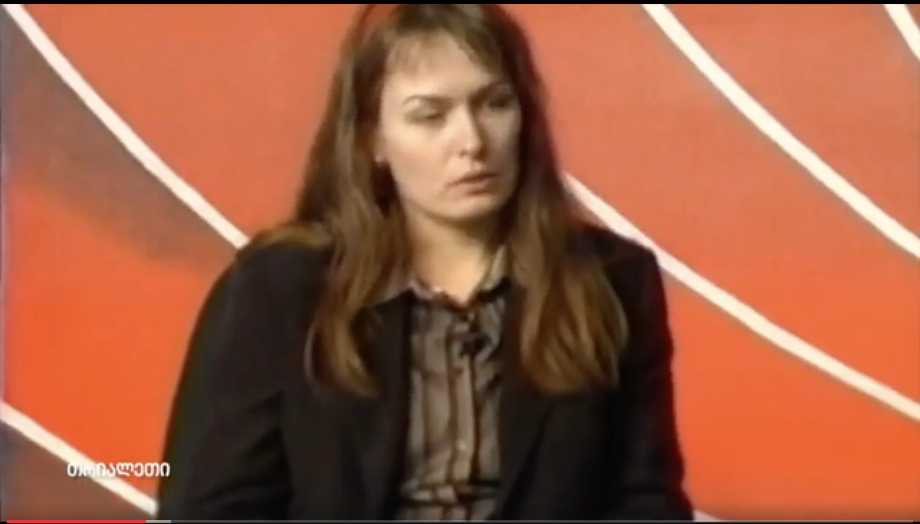 სანდრა რულოვსი "თრიალეთში".  2003 წ.  "თრიალეთის" არქივიდან.