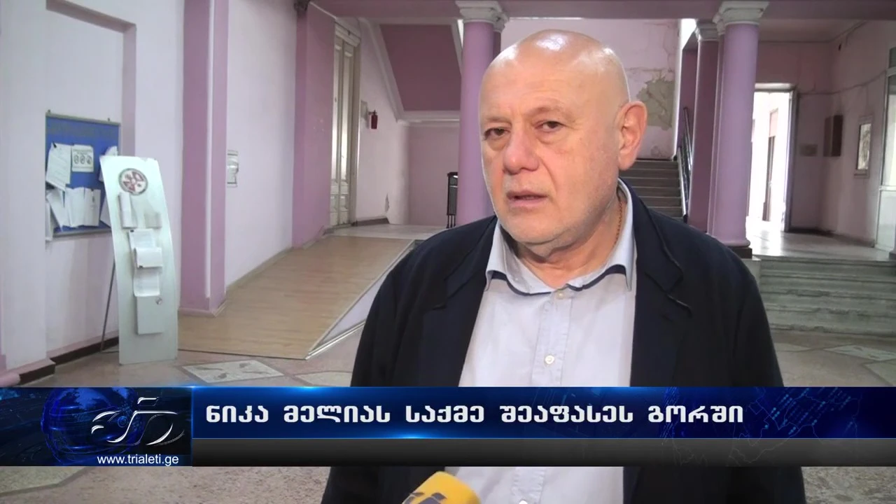 როგორ აფასებენ გორში ნიკა მელიას დაკავებას