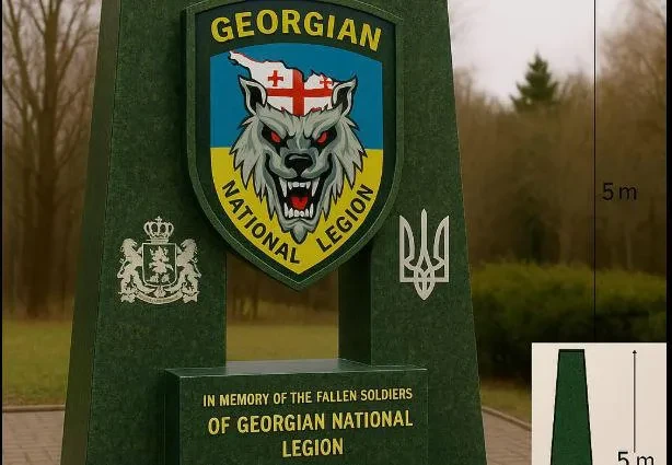 უკრაინაში ქართული ლეგიონის მეთაურის, მამუკა მამულაშვილის განცხადებით, კიევში სკვერს „ქართული ლეგიონის“ სახელი მიენიჭა.  ის მადლობას უხდის კიევის მერს და საქალაქო საბჭოს, რომელმაც გადაწყვეტილება „ერთხმად მიიღო“.