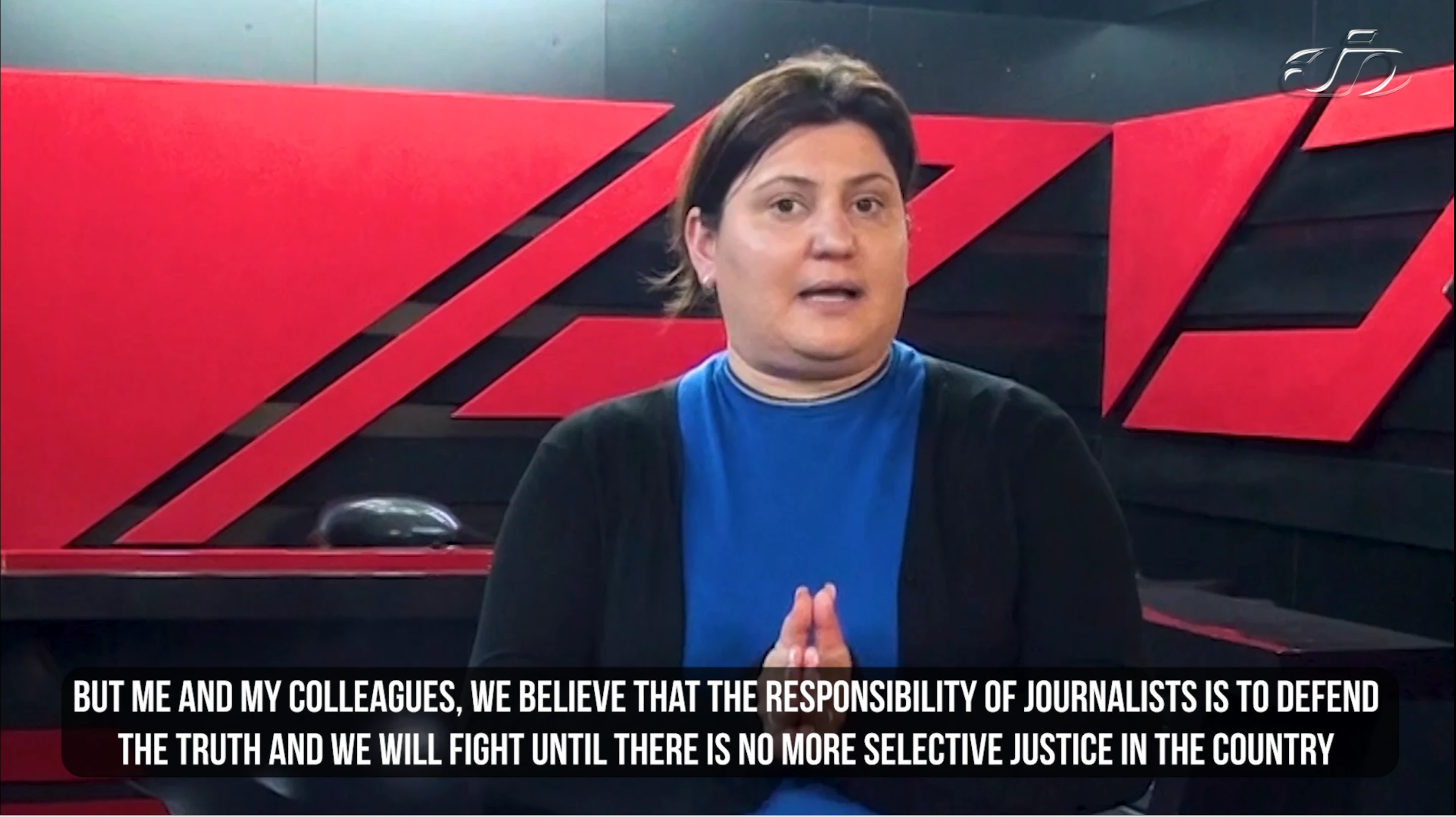 შორენა ბიჭიკაშვილი, «თრიალეთის» ჟურნალისტი:  «შეიძლება დაგვიყადაღოთ ანგარიშები, გაგვითიშოთ აპარატურა, მაგრამ მე და ჩემი კოლეგები ვთვლით, რომ ჟურნალისტის პასუხისმგებლობა არის სწორედ ის, რომ დავიცვათ სიმართლე და ვიბრძოლებთ იქამდე, სანამ ამ ქვეყანაში შერჩევითი სამართალი აღარ იქნება!»