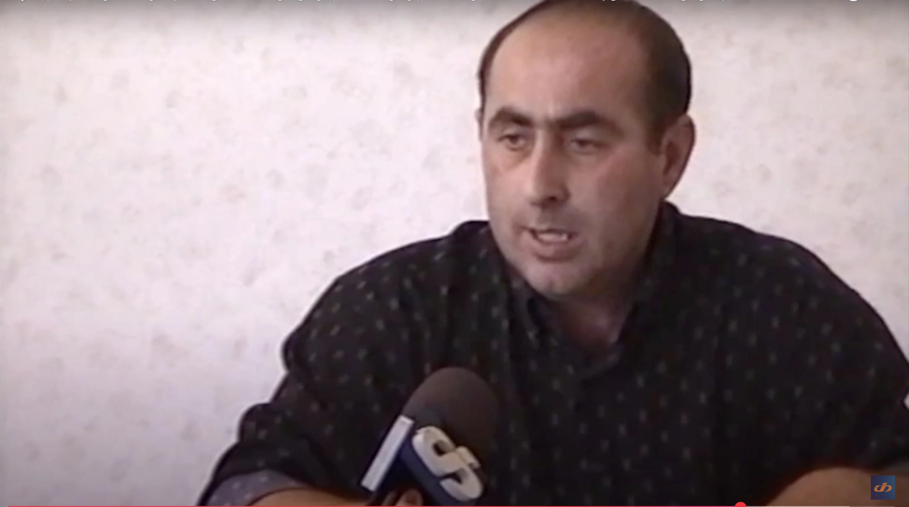 ლადო ბუზიაშვილი. რუისის საკრებულოს თავმჯდომარე. 1998 წ. "თრიალეთის" არქივიდან.