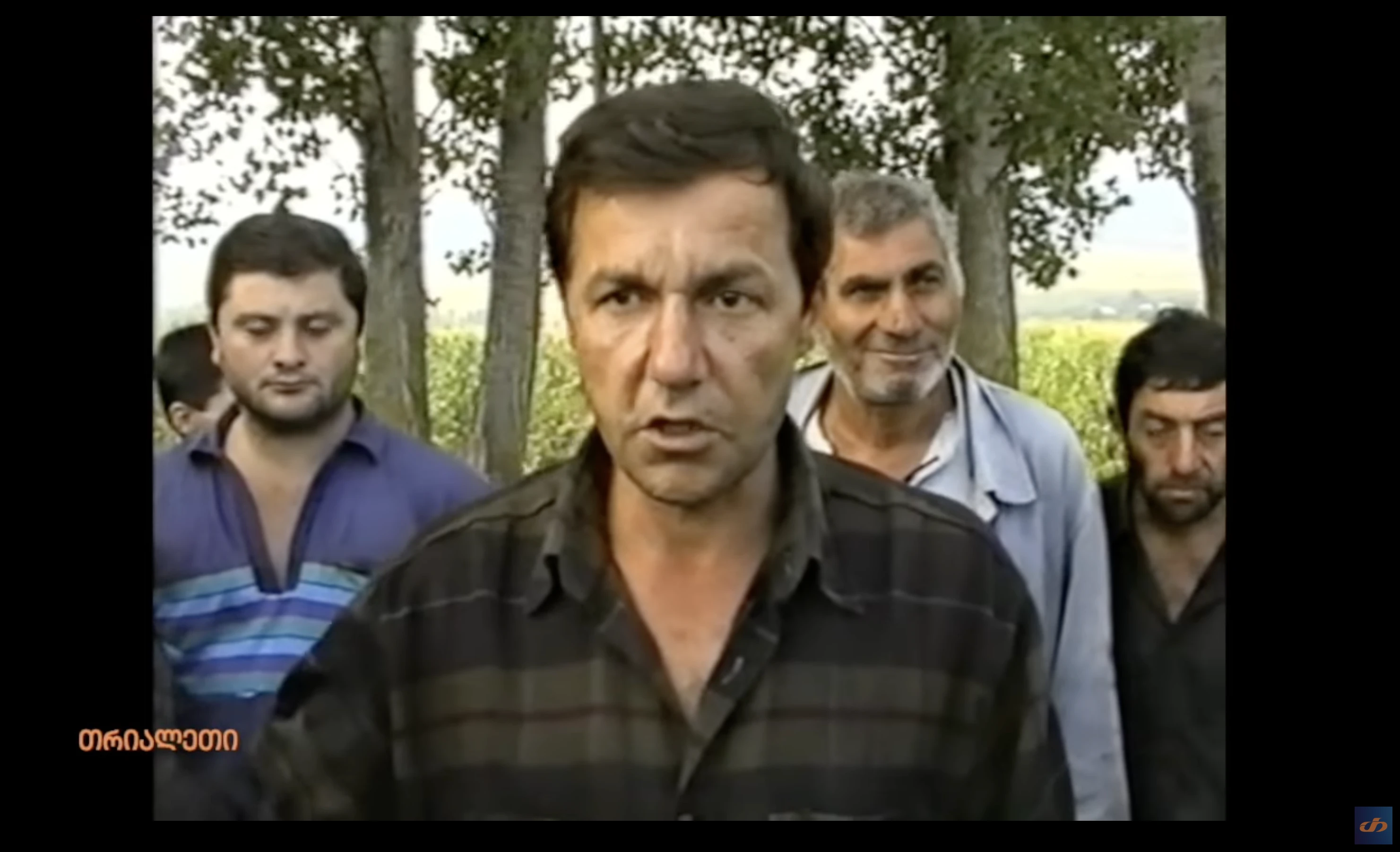 კეხიჯვრელების გაფიცვა.   ქარელი.  14. 07. 1997 წ.  "თრიალეთის" არქივი.