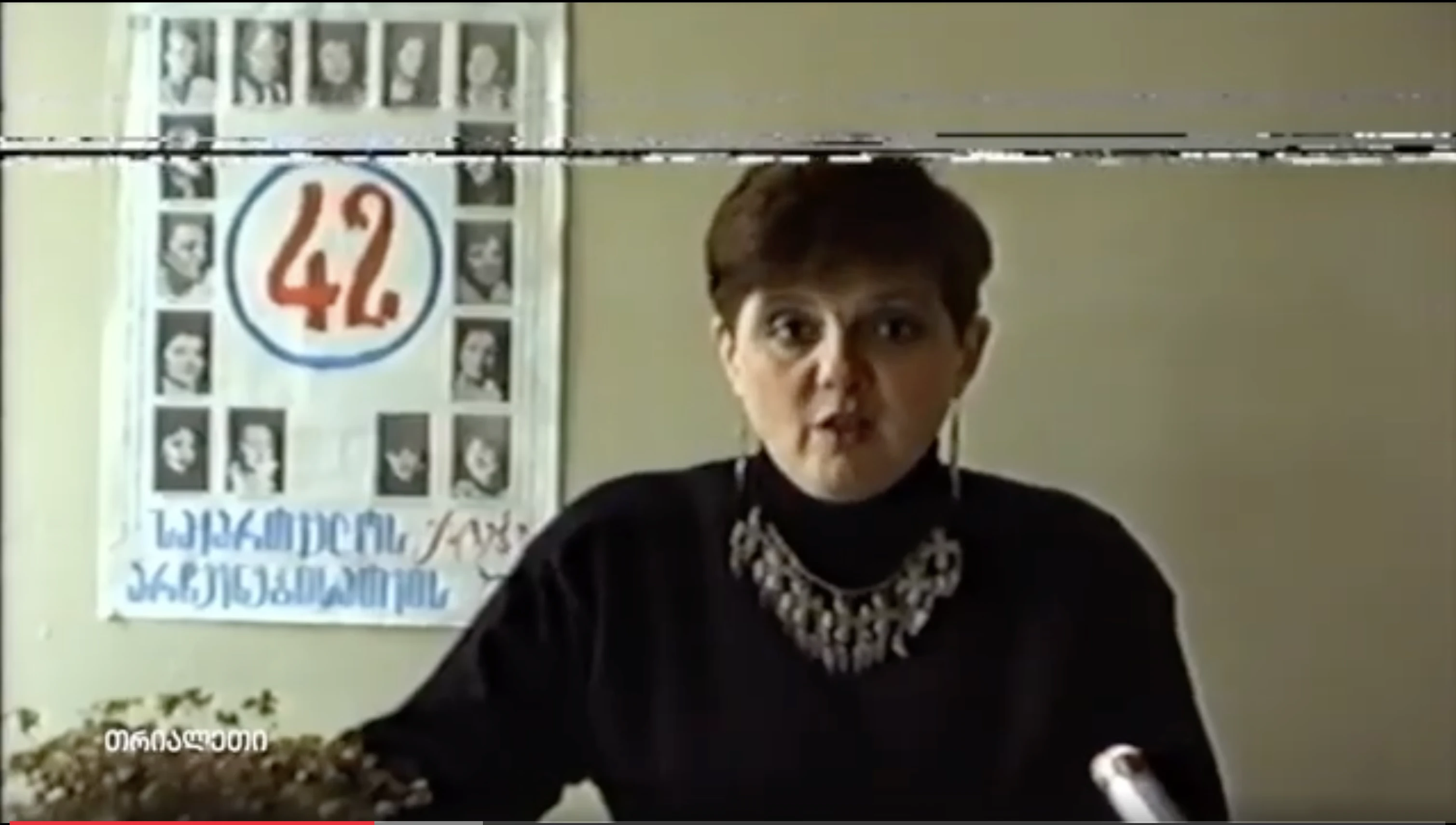 წინასაარჩევნო გამოსვლა  ქარელი  1995 წ.  "თრიალეთის" არქივიდან.