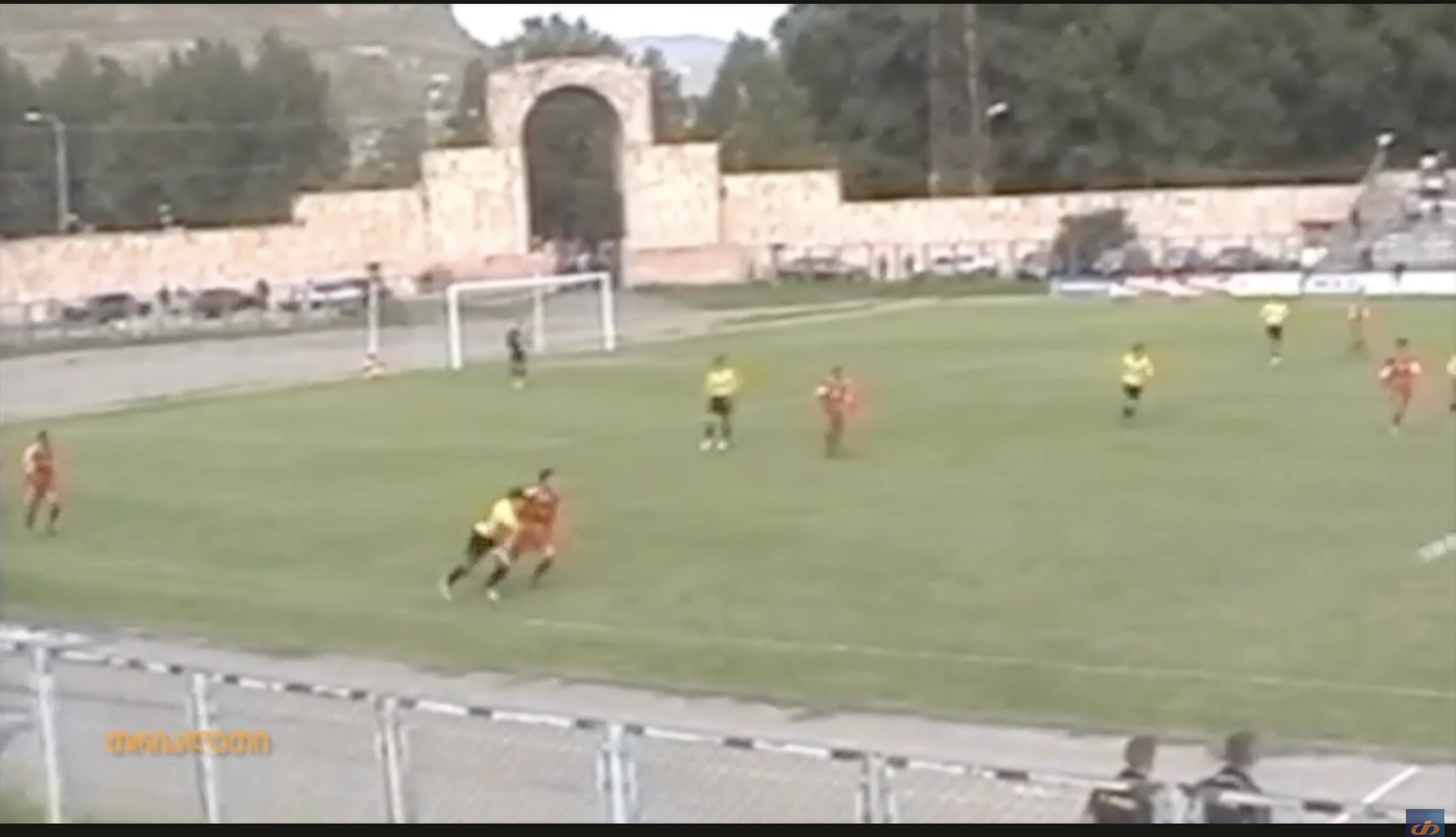 გორის "დილა"  -  თბილისის "ამერი".  ფეხბურთი.  2005 წელი.   "თრიალეთის" არქივი.