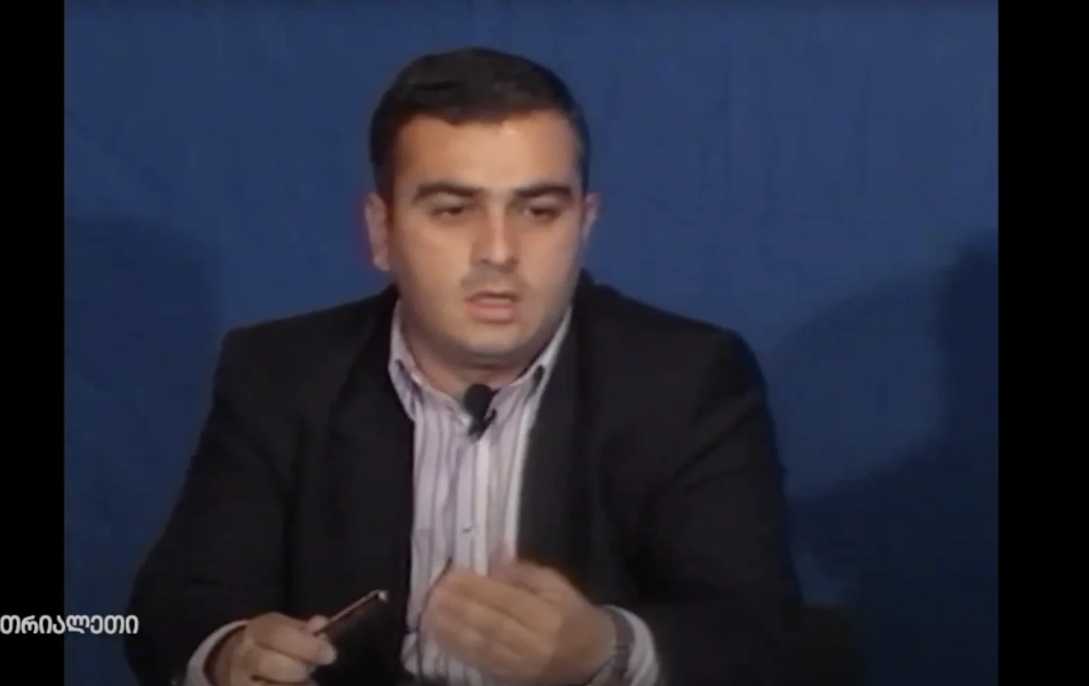 ზურა ჩინჩილაკაშვილი. გუბერნატორის მოადგილე. 2004 წ. თრიალეთის არქივი.
