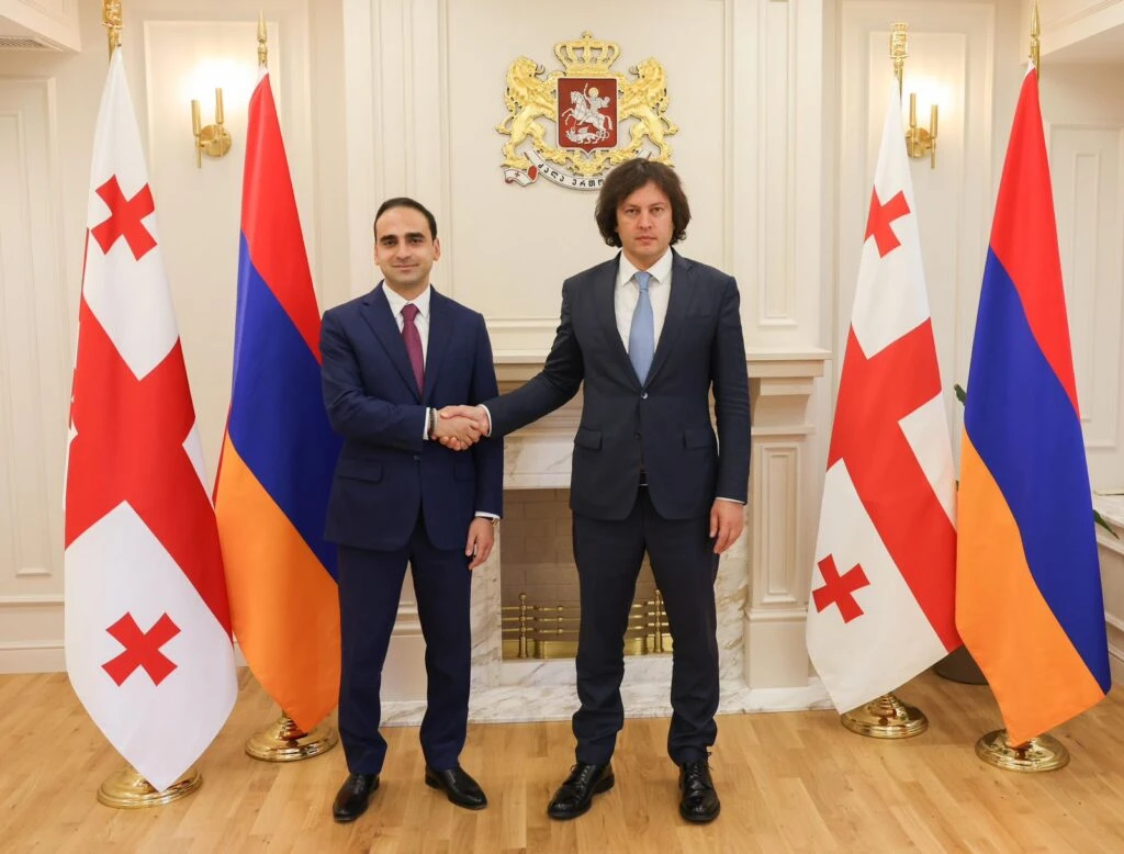 ირაკლი კობახიძე ერევნის მერს, ტიგრან ავინიანს შეხვდა