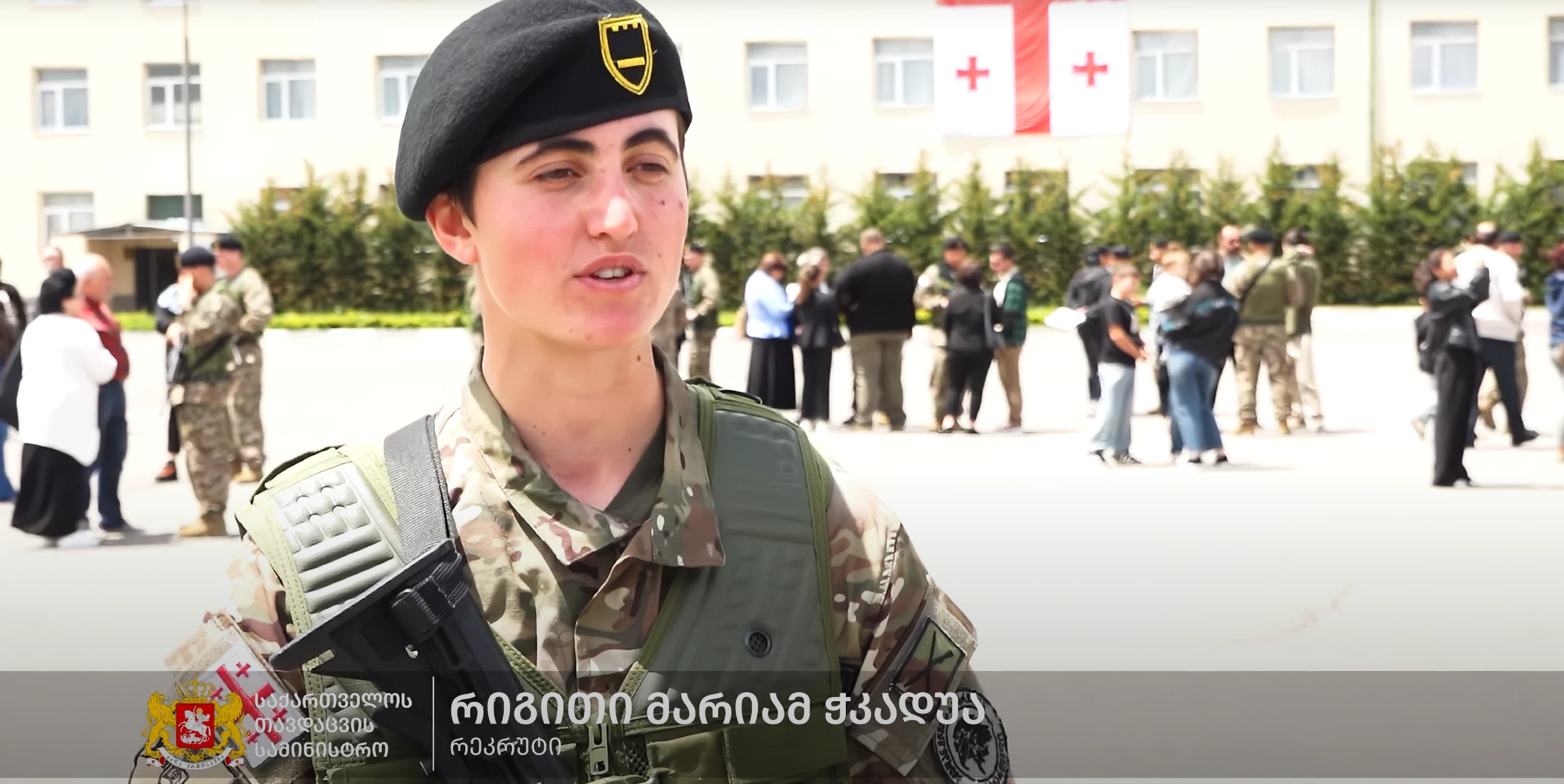 ახალქალაქში საკონტრაქტო სამხედრო სამსახურის რეკრუტებმა სამხედრო ფიცი დადეს
