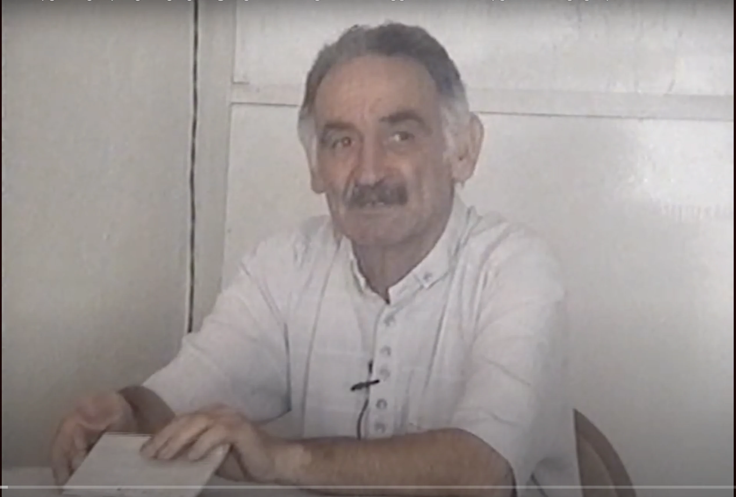 თენგიზ ბაინდურაშვილი.   ქორეოგრაფი. გორი.  "ნაცნობი სახეები".  "თრიალეთის" არქივიდან.