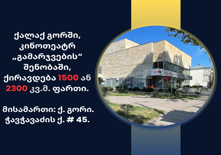 გამაჯვების ქირა ბანერი