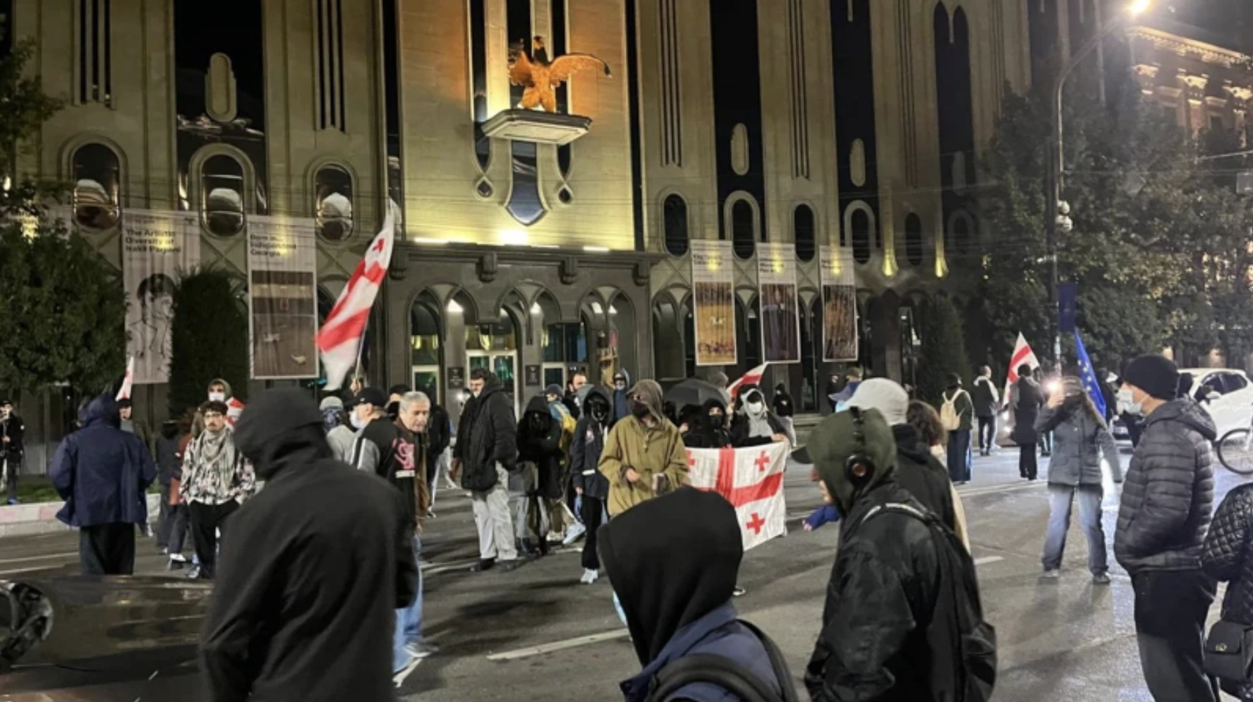 ბოლო 5 დღეში შსს-მ რუსთაველის გამზირის გადაკეტვისთვის აქციის 29 მონაწილე დააკავა